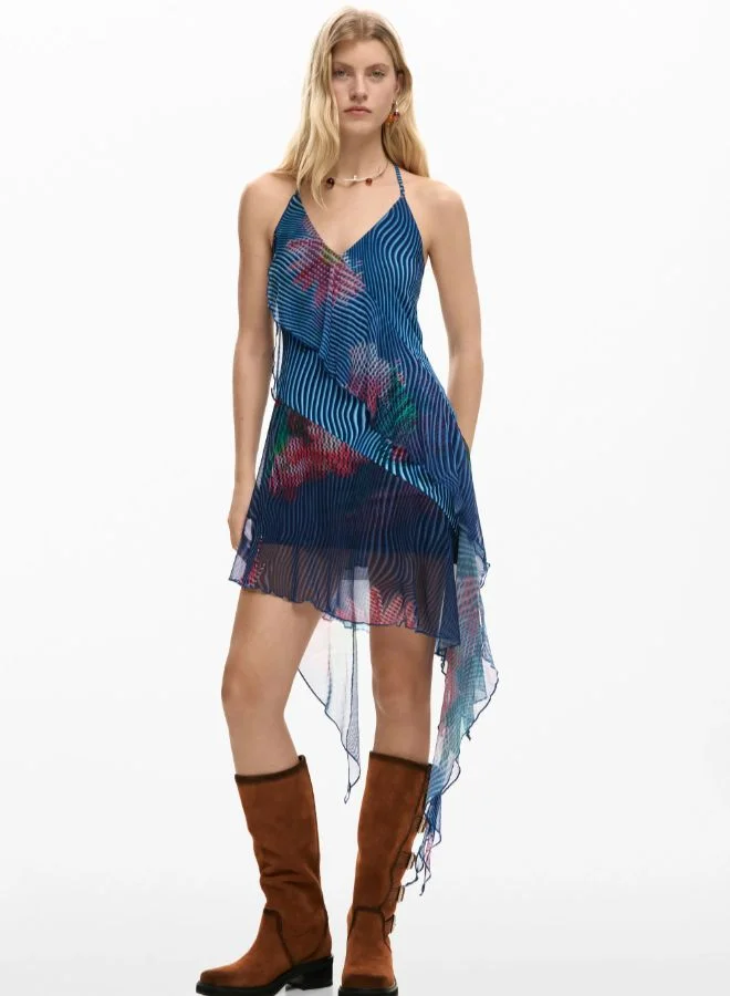 ديسيجوال فستان مكشوش بكسلية